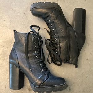 Steve Madden Laurie Combat Boots